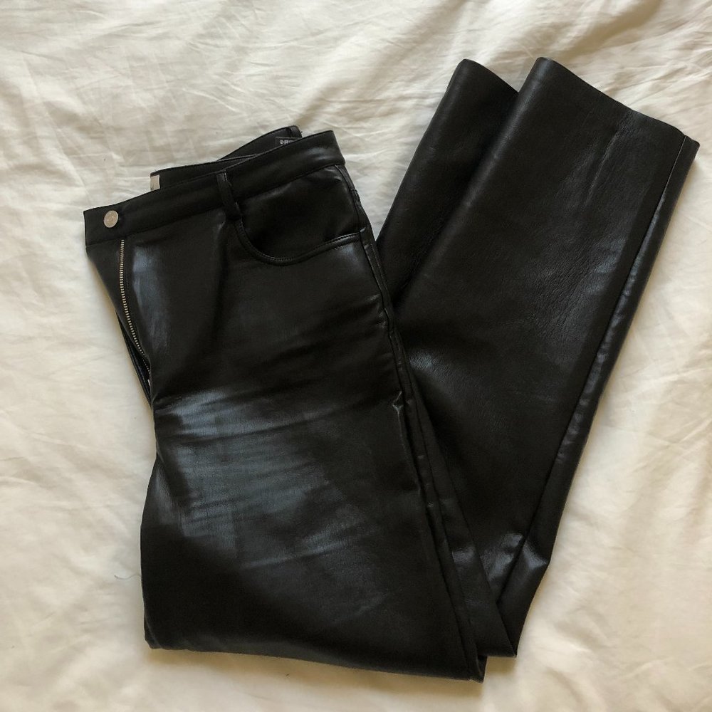Aritzia Wilfred Melina Leather Pants - 10 - NWOT